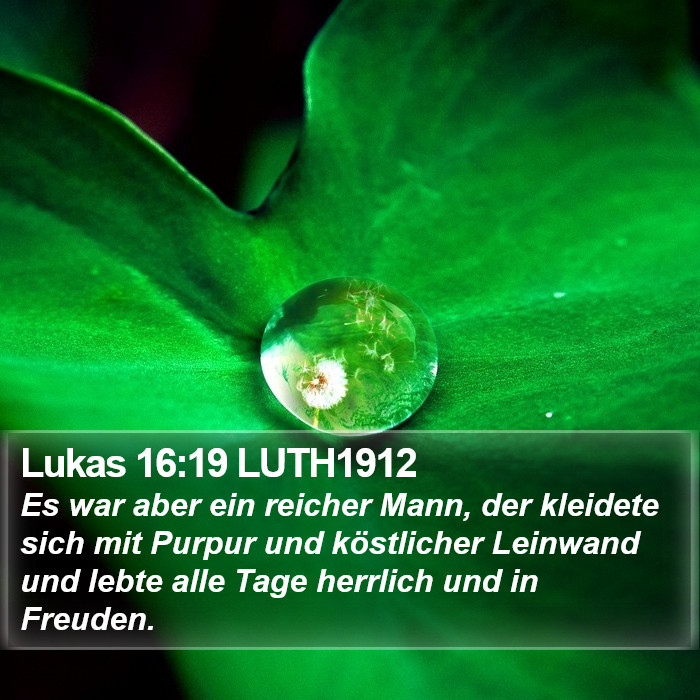 Lukas 16:19 LUTH1912 Bible Study