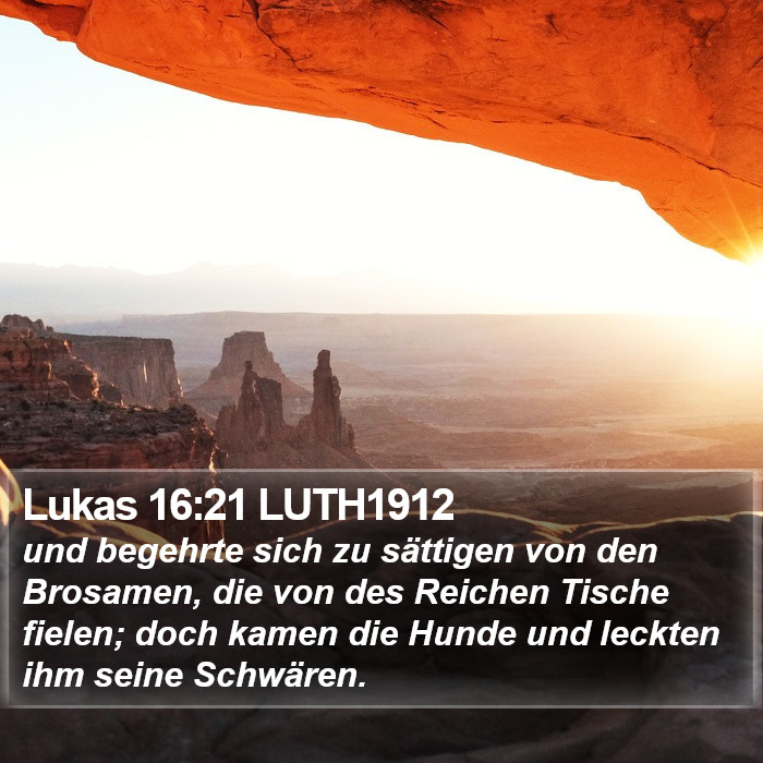 Lukas 16:21 LUTH1912 Bible Study