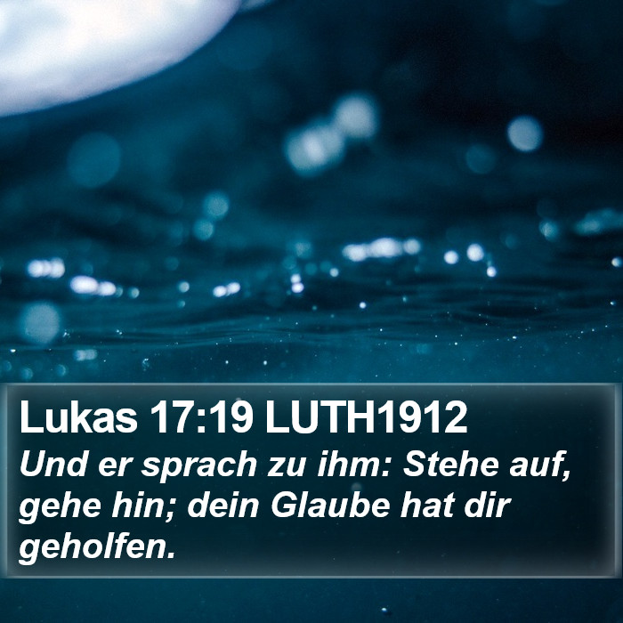 Lukas 17:19 LUTH1912 Bible Study