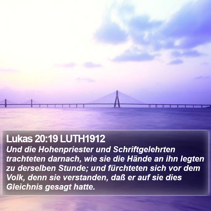 Lukas 20:19 LUTH1912 Bible Study