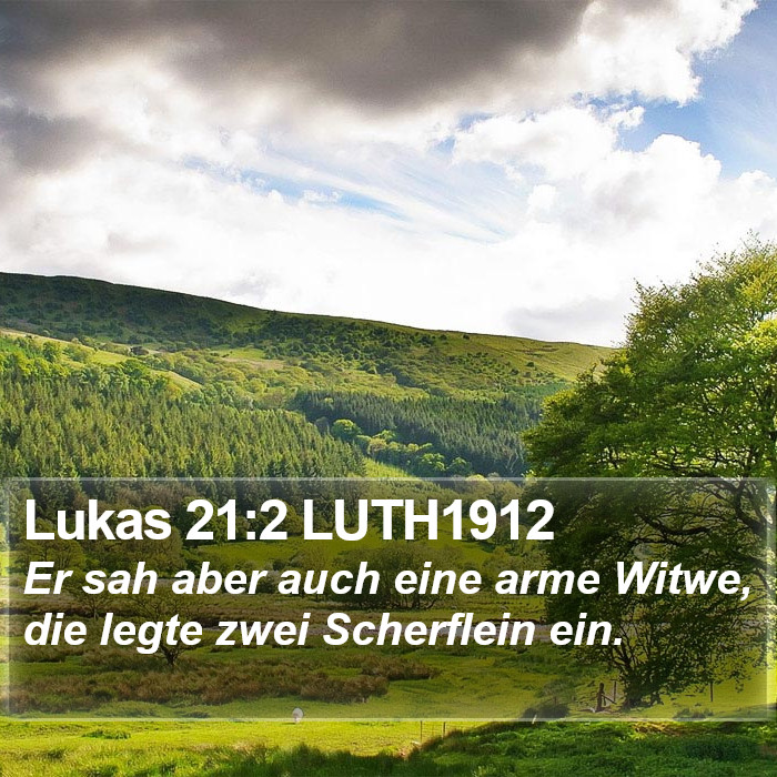 Lukas 21:2 LUTH1912 Bible Study