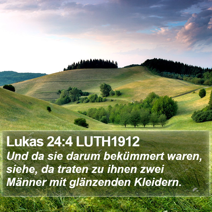 Lukas 24:4 LUTH1912 Bible Study