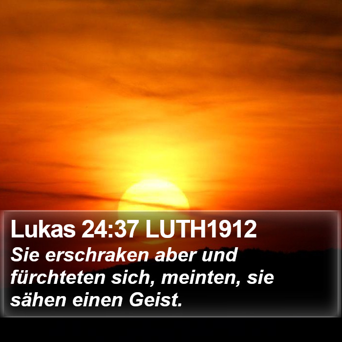 Lukas 24:37 LUTH1912 Bible Study