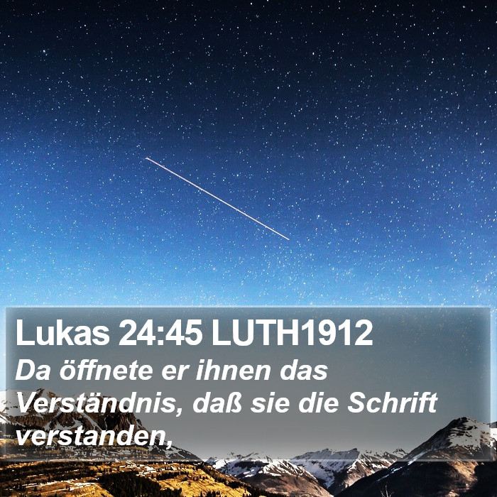 Lukas 24:45 LUTH1912 Bible Study