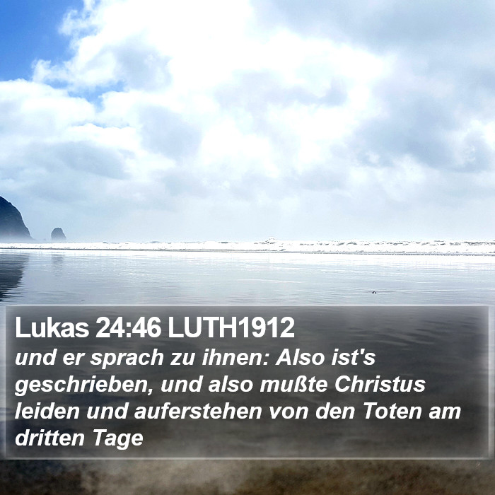Lukas 24:46 LUTH1912 Bible Study