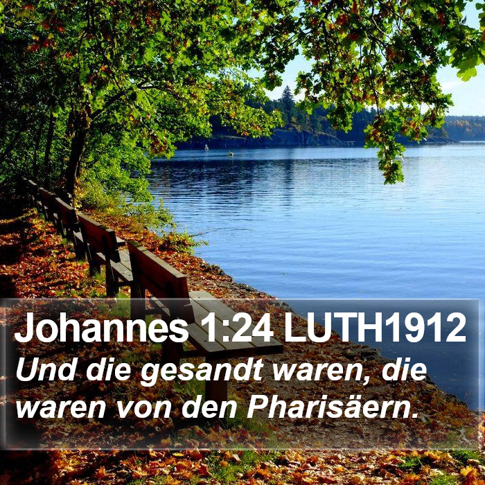 Johannes 1:24 LUTH1912 Bible Study