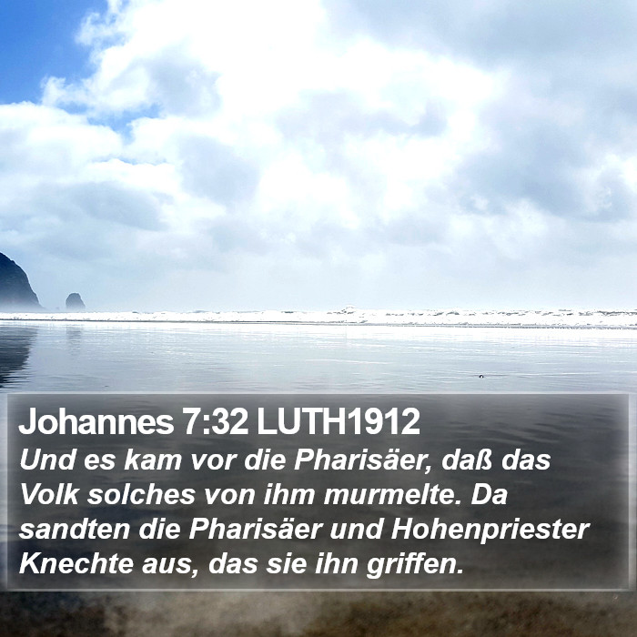 Johannes 7:32 LUTH1912 Bible Study