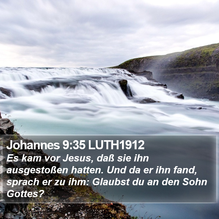 Johannes 9:35 LUTH1912 Bible Study