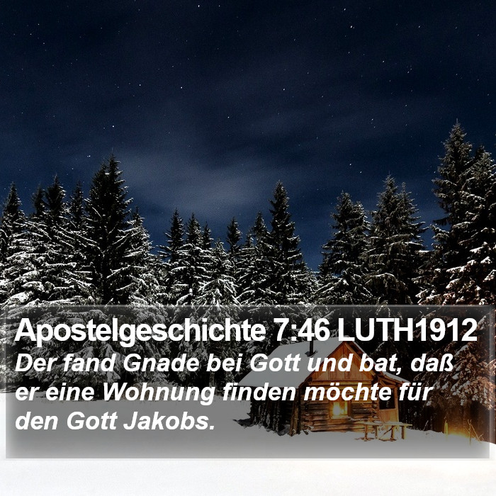 Apostelgeschichte 7:46 LUTH1912 Bible Study