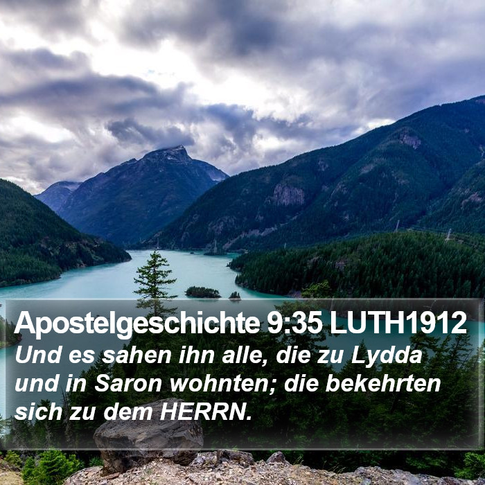 Apostelgeschichte 9:35 LUTH1912 Bible Study