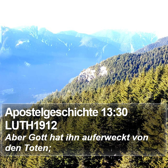 Apostelgeschichte 13:30 LUTH1912 Bible Study