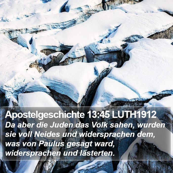 Apostelgeschichte 13:45 LUTH1912 Bible Study
