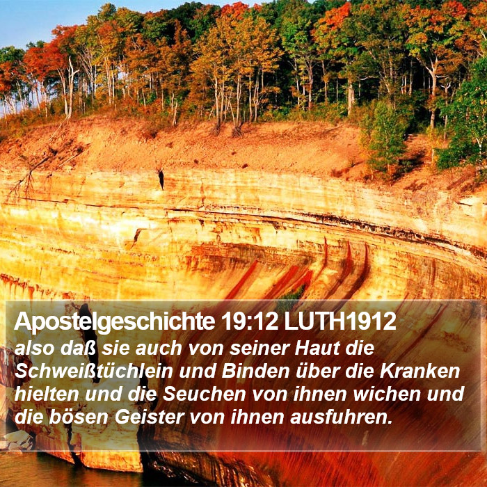 Apostelgeschichte 19:12 LUTH1912 Bible Study