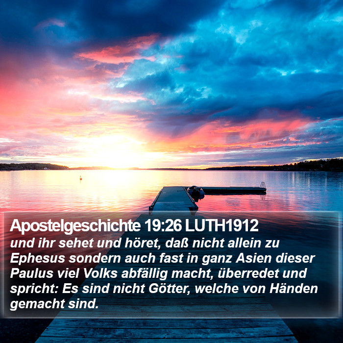 Apostelgeschichte 19:26 LUTH1912 Bible Study