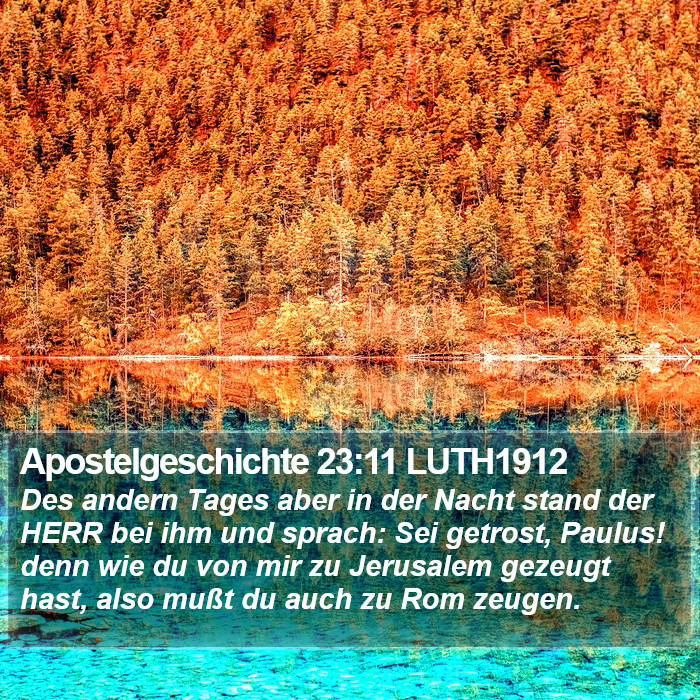 Apostelgeschichte 23:11 LUTH1912 Bible Study