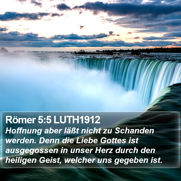 Römer 5:5 LUTH1912 Bible Study
