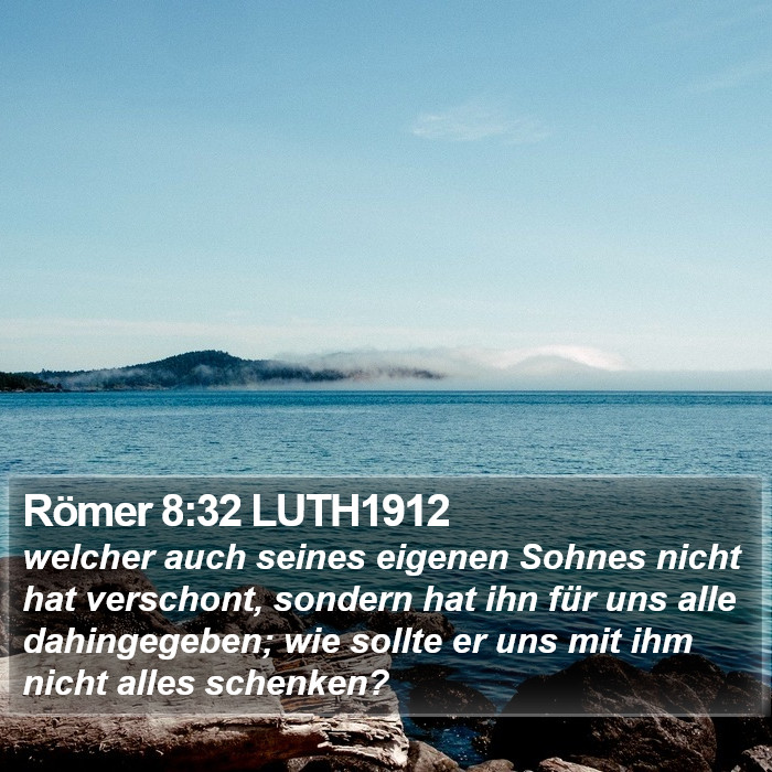 Römer 8:32 LUTH1912 Bible Study