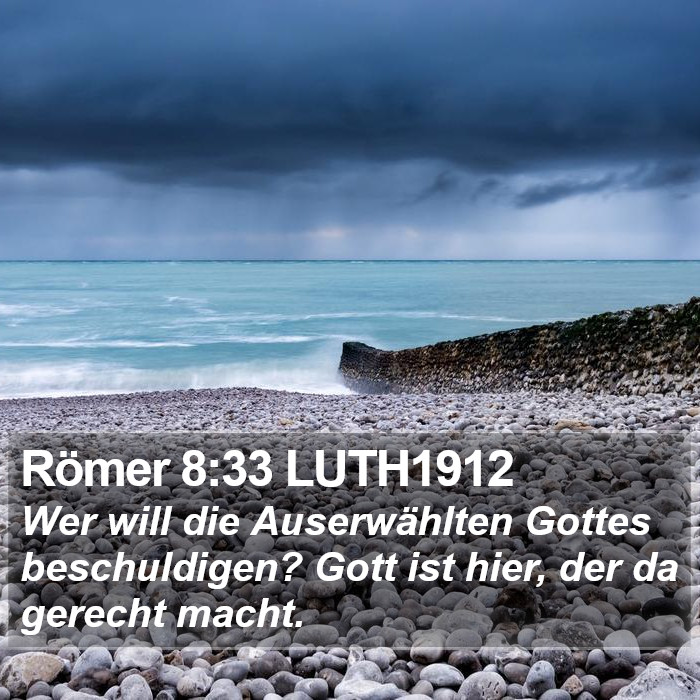 Römer 8:33 LUTH1912 Bible Study