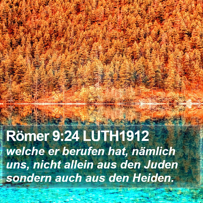Römer 9:24 LUTH1912 Bible Study