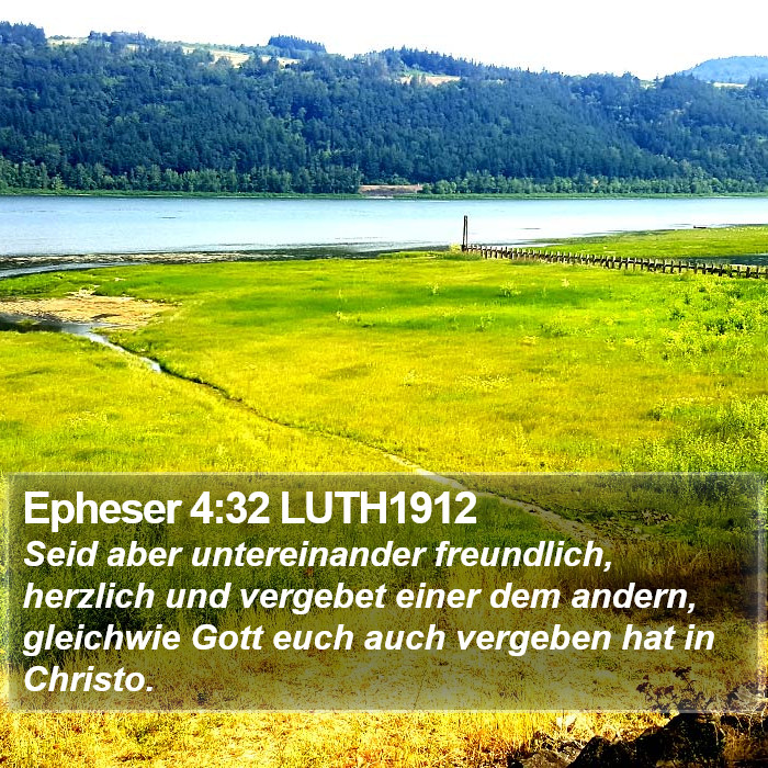 Epheser 4:32 LUTH1912 Bible Study