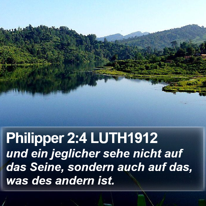 Philipper 2:4 LUTH1912 Bible Study