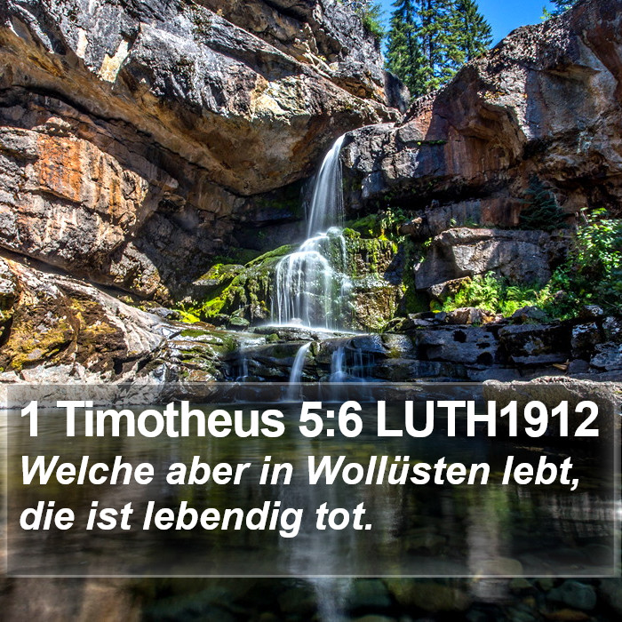 1 Timotheus 5:6 LUTH1912 Bible Study