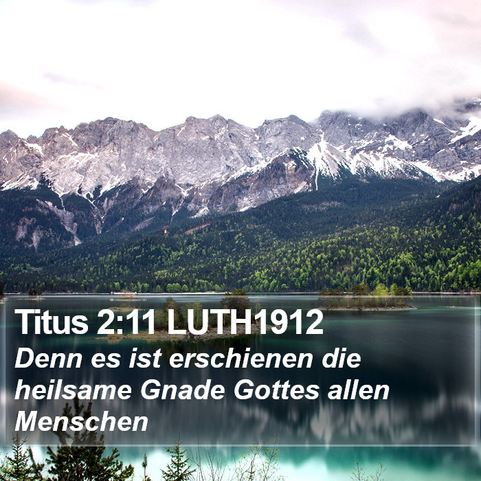 Titus 2:11 LUTH1912 Bible Study