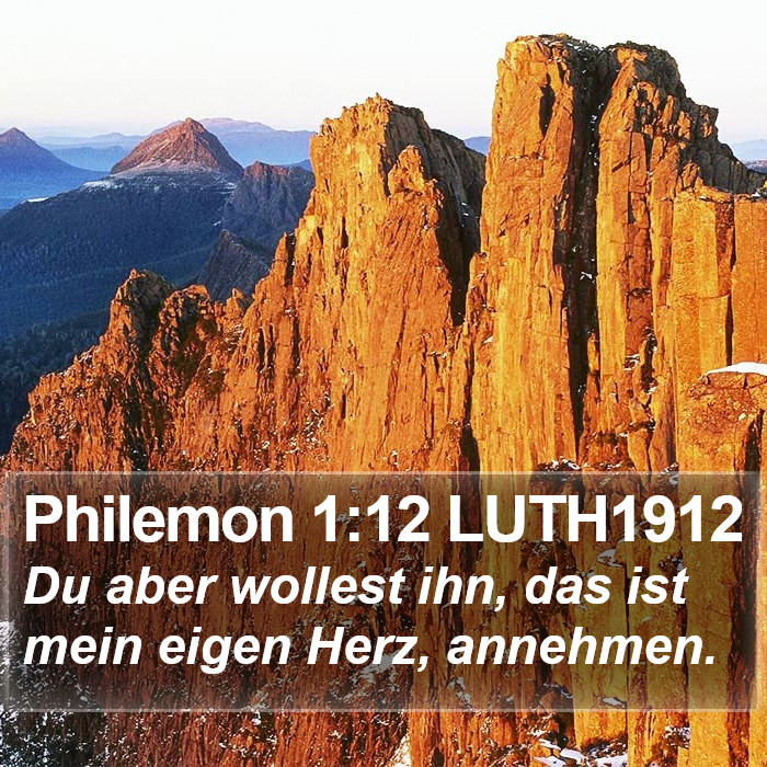 Philemon 1:12 LUTH1912 Bible Study