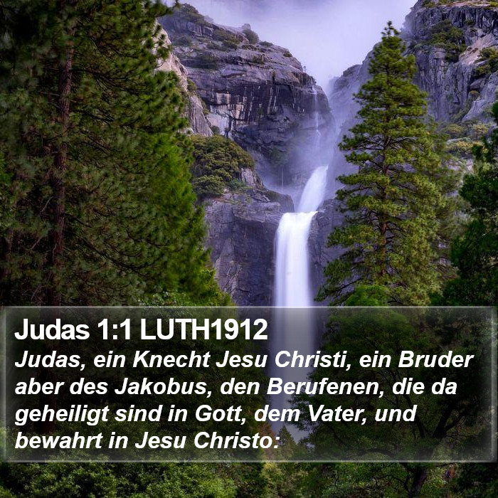 Judas 1:1 LUTH1912 Bible Study