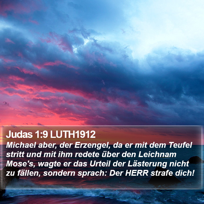 Judas 1:9 LUTH1912 Bible Study