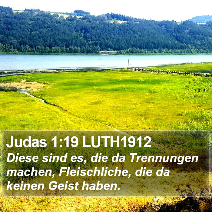 Judas 1:19 LUTH1912 Bible Study