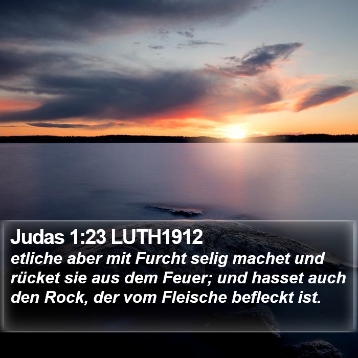 Judas 1:23 LUTH1912 Bible Study