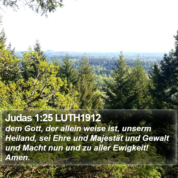 Judas 1:25 LUTH1912 Bible Study