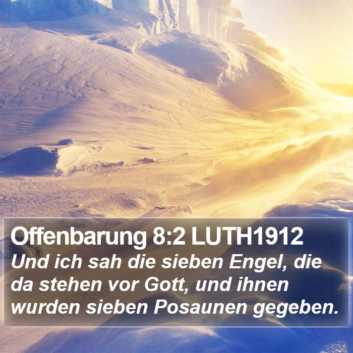 Offenbarung 8:2 LUTH1912 Bible Study