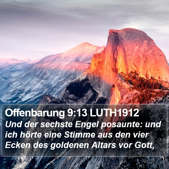 Offenbarung 9:13 LUTH1912 Bible Study