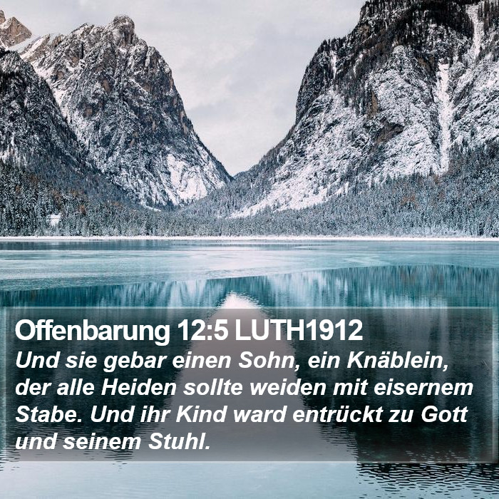 Offenbarung 12:5 LUTH1912 Bible Study