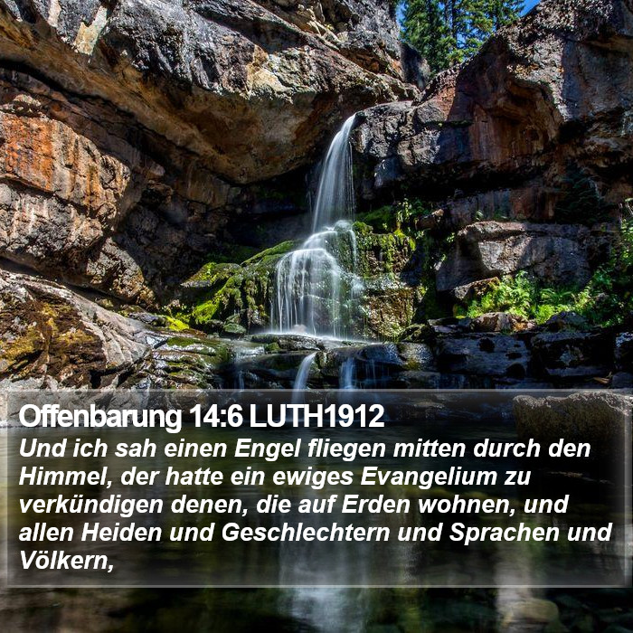 Offenbarung 14:6 LUTH1912 Bible Study