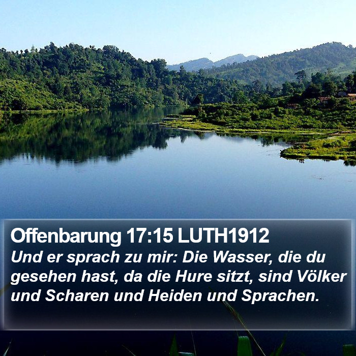 Offenbarung 17:15 LUTH1912 Bible Study